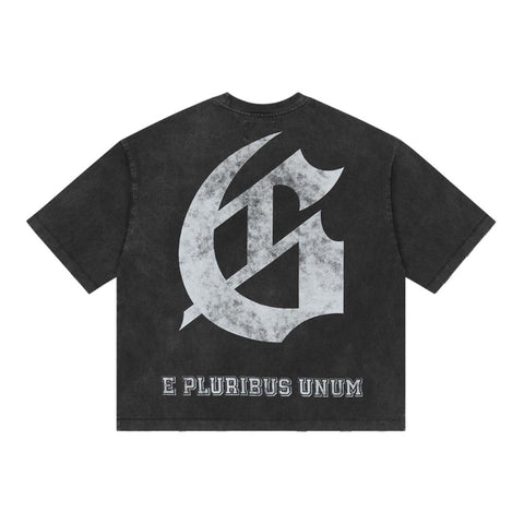 Godspeed Collegiate Tee Black Wash