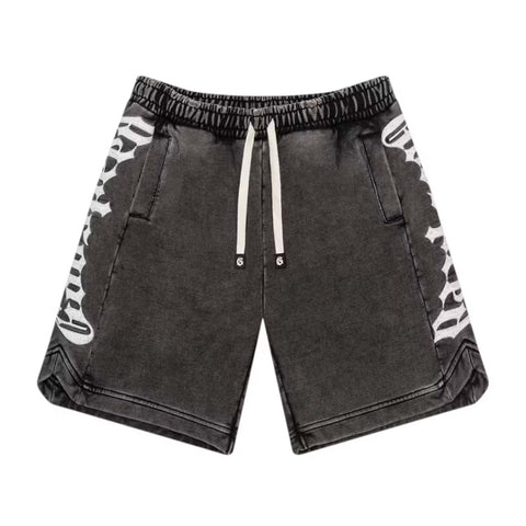 Godspeed Courtside Shorts Charcoal Grey Wash