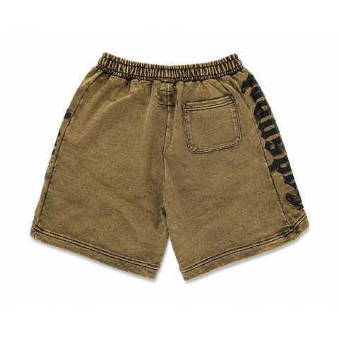 Godspeed Courtside Shorts Coffee Wash Black