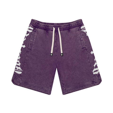 Godspeed Courtside Shorts Grape Wash Purple