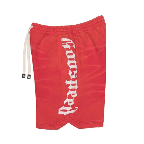 Godspeed Courtside Shorts Red Wash