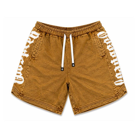 Godspeed Courtside Shorts Rustic Brown White