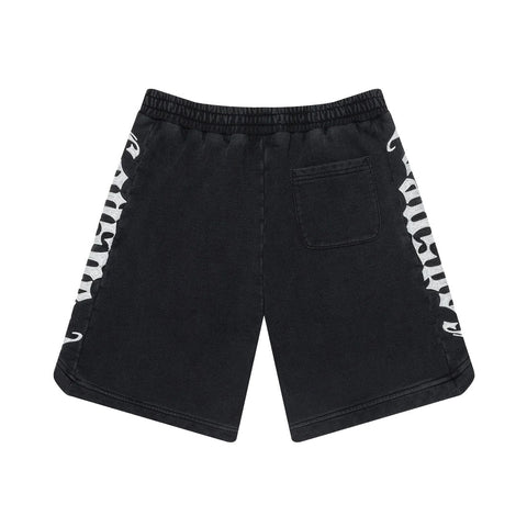 Godspeed Courtside Sweat Shorts Black Wash
