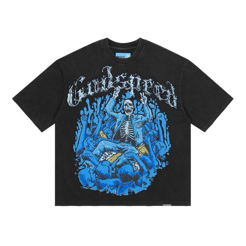 Godspeed Crowd Surf Black Tee