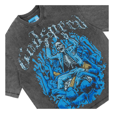 Godspeed Crowd Surf Grey Wash Tee