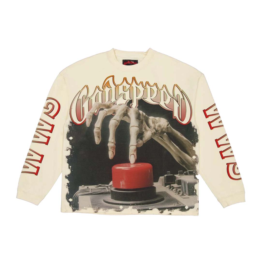 Godspeed Detonator Long Sleeve Tee Bone