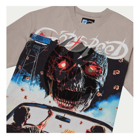 Godspeed Drive In Stone Grey Tee