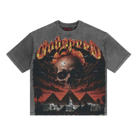 Godspeed Echoes of Empire Grey Tee