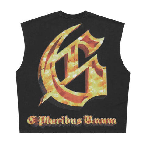 Godspeed Echos Of Empire Sleeveless Black Tee