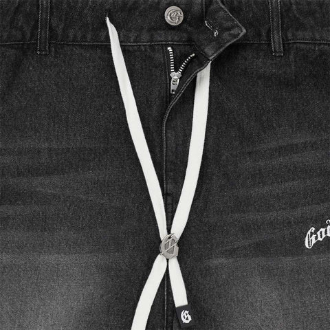 Godspeed Femur Denim Shorts Black