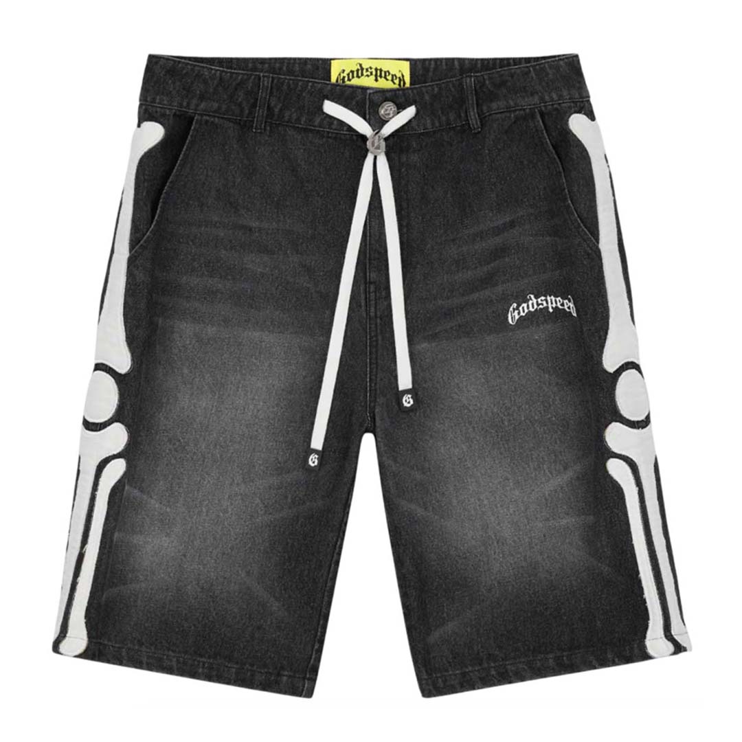 Godspeed Femur Denim Shorts Black