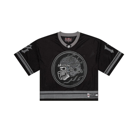 Godspeed First Down Jersey Black Grey