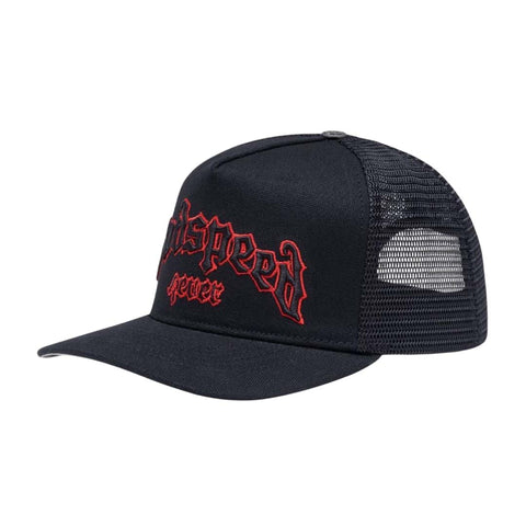 Godspeed Forever Trucker Hat Black Red