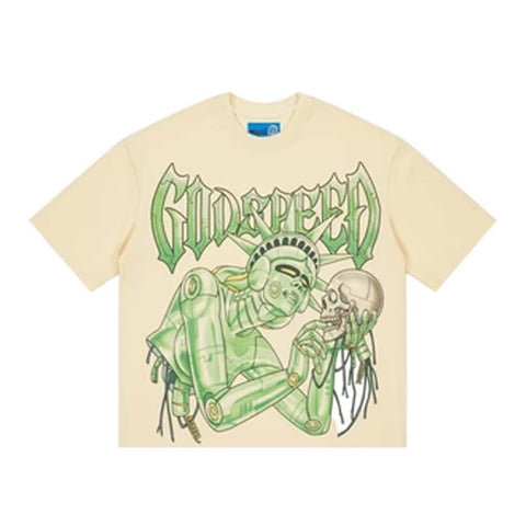 Godspeed Freedoms Protocol Tee Bone