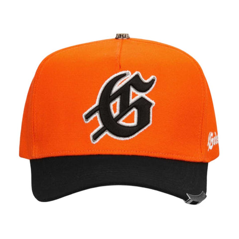 Godspeed G Logo Snapback Hat Orange Black