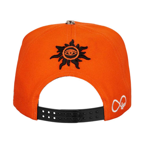 Godspeed G Logo Snapback Hat Orange Black