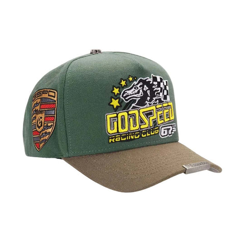 Godspeed GRC Members Trucker Hat Green Brown