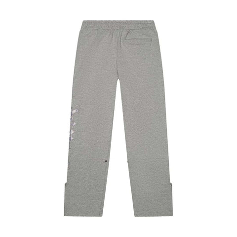 Godspeed Grey Silver Satin Sweatsuit Hoodie & Sweatpants Set