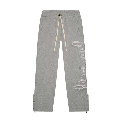 Godspeed Grey Silver Satin Sweatsuit Hoodie & Sweatpants Set