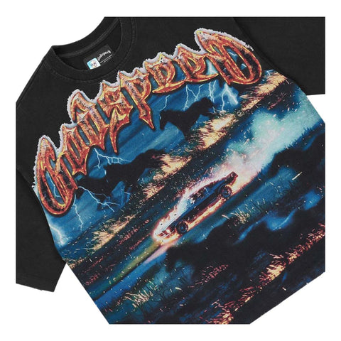 Godspeed Horsepower Tee Black