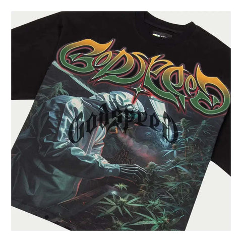 Godspeed Indoor Macadamia Tee Black
