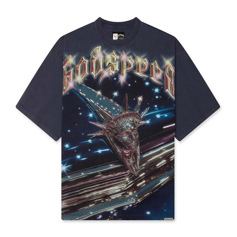 Godspeed Liberty Cruiser Tee Navy