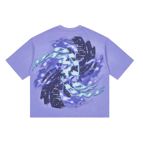 Godspeed Liberty Tears Purple Tee