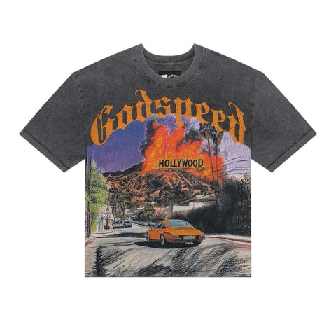 Godspeed Los Scandalous Tee Grey Wash