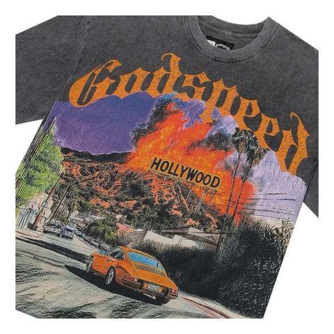 Godspeed Los Scandalous Tee Grey Wash