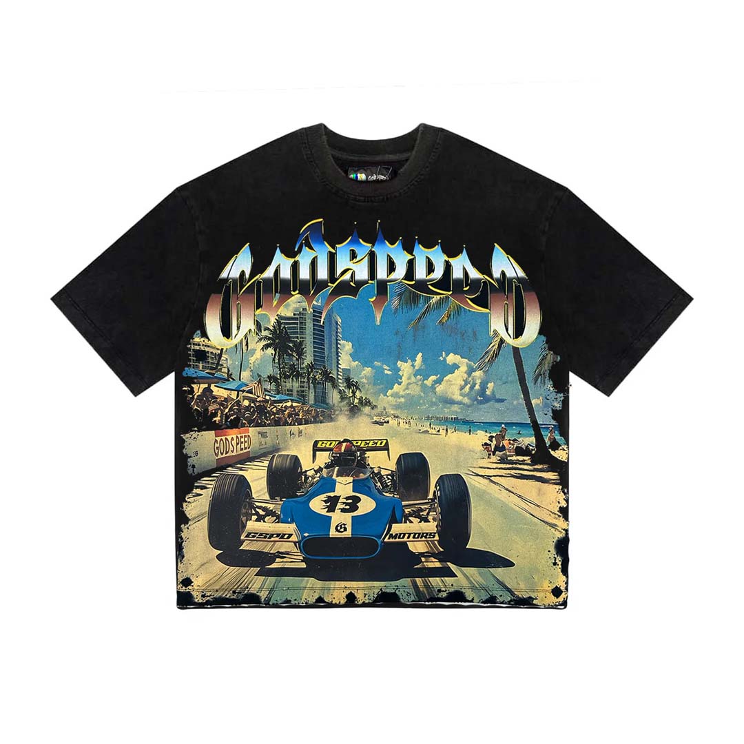 Godspeed Miami Exclusive F1 Tee Black