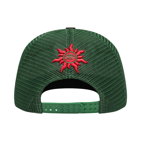 Godspeed Neo Trucker Hat Green Yellow Red