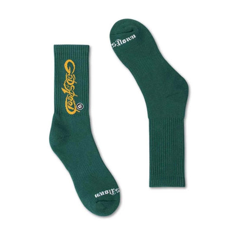 Godspeed New Age Socks Green Yellow