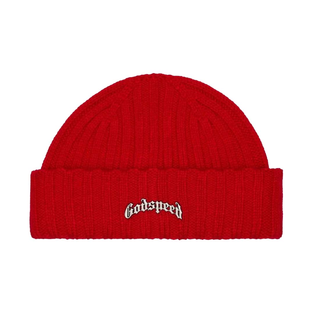 Godspeed OG Emblem Beanie Red
