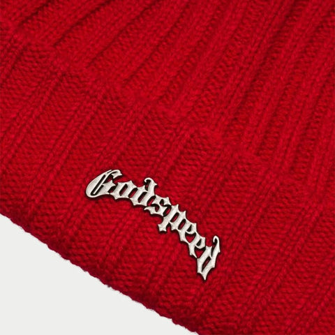 Godspeed OG Emblem Beanie Red
