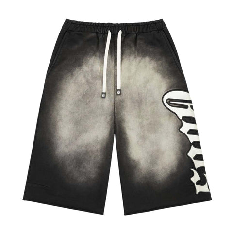 Godspeed OG Logo 3QTR Shorts Black Wash