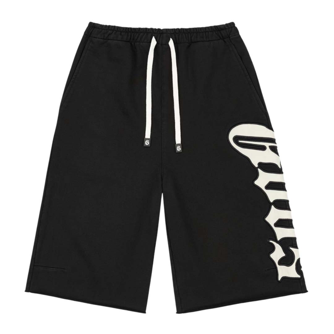 Godspeed OG Logo 3QTR Shorts Black White