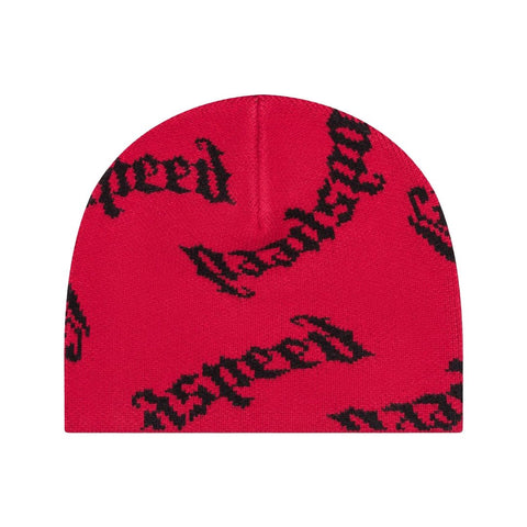 Godspeed OG Logo Beanie Red Black