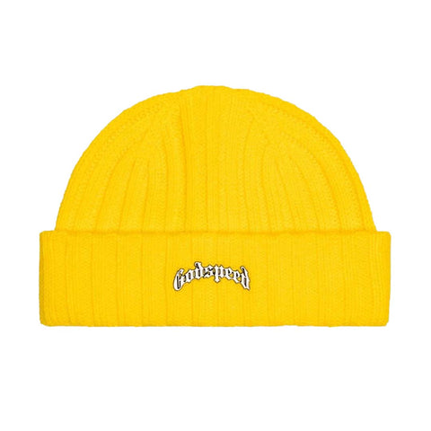 Godspeed OG Logo Emblem Beanie Yellow