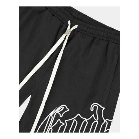 Godspeed OG Logo Nylon Shorts Black White