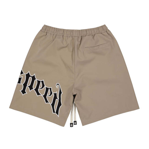 Godspeed OG Logo Nylon Shorts Sand