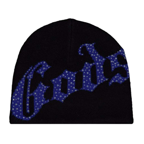 Godspeed OG Logo Studded Beanie Black Blue