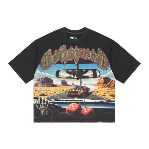 Godspeed On The Run II Tee Black