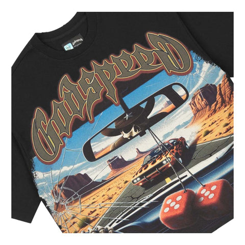Godspeed On The Run II Tee Black