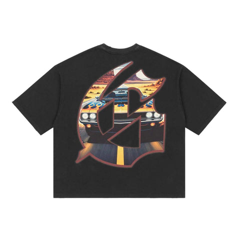 Godspeed On The Run II Tee Black