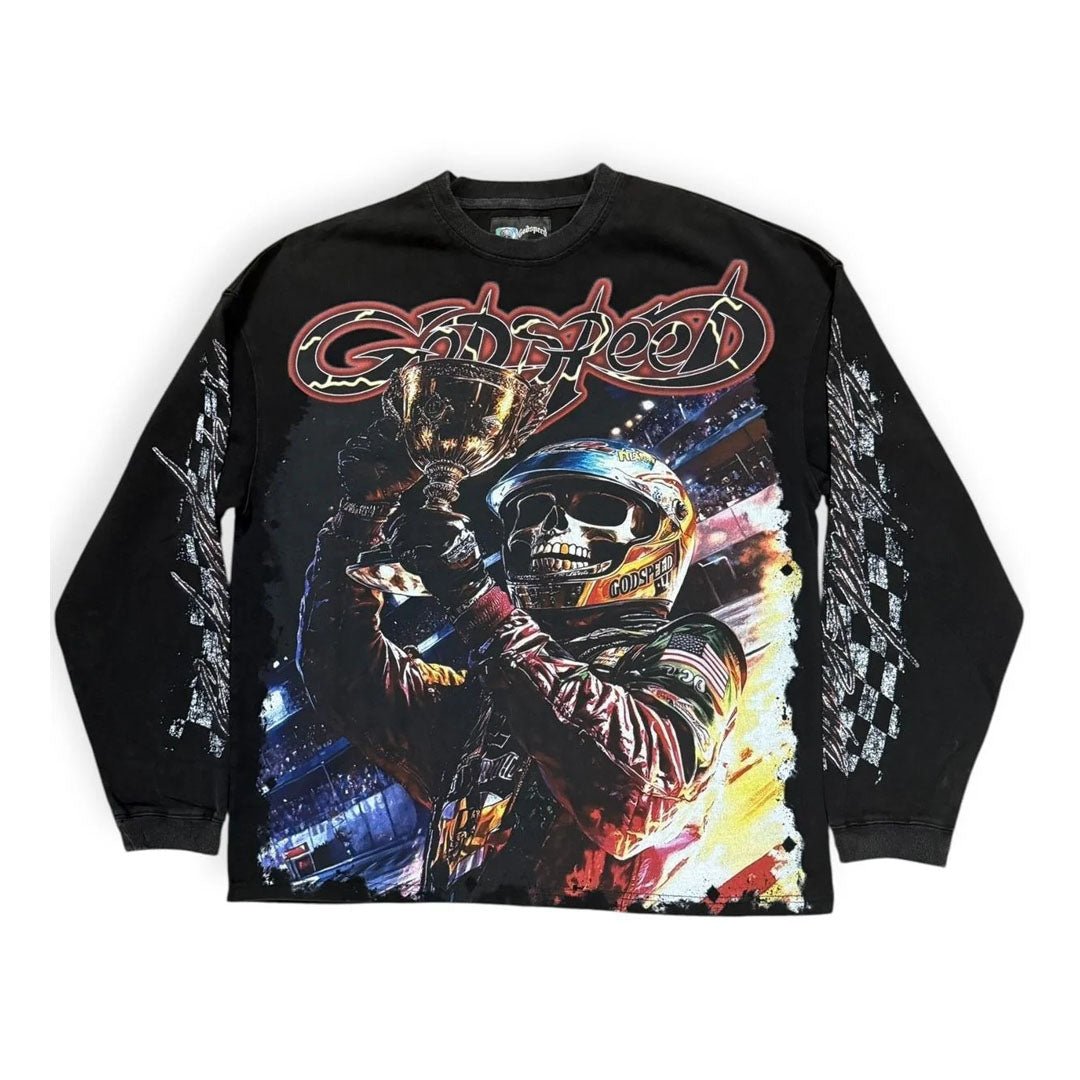 Godspeed Podium Dreams Long Sleeve Tee Black