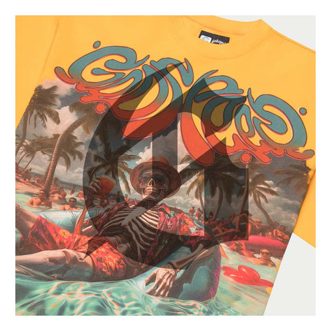 Godspeed Pool Party Yellow Wash Tee