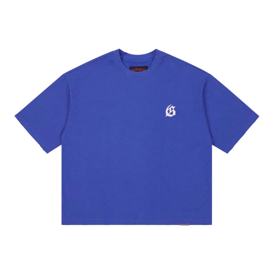 Godspeed Royal Blue G Logo Tee