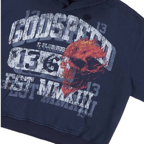 Godspeed Seeing Double Hoodie Blue