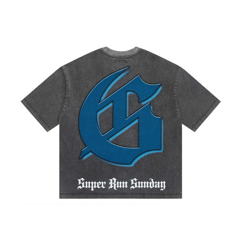 Godspeed Showroom Miami Superrun Tee Grey Wash