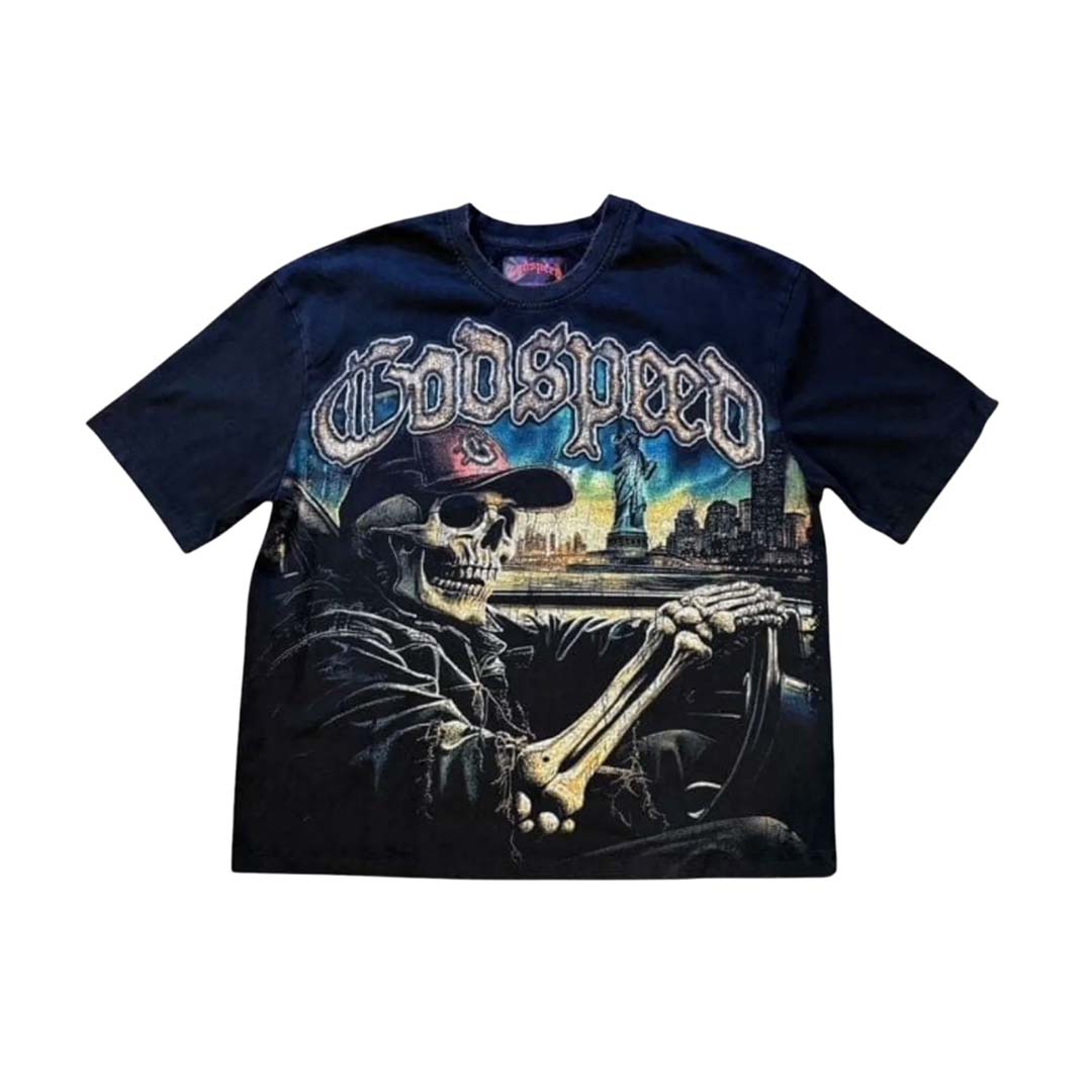 Godspeed Sightseeing Tee Black